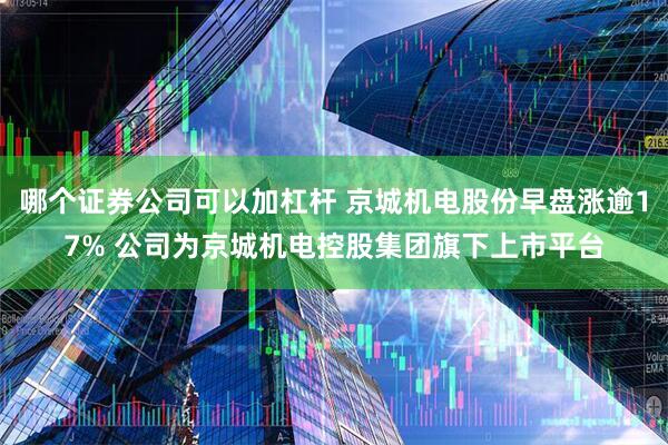 哪个证券公司可以加杠杆 京城机电股份早盘涨逾17% 公司为京城机电控股集团旗下上市平台